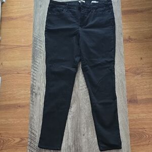 Jessica Simpson Women's Black High Rise Skinny Jeans